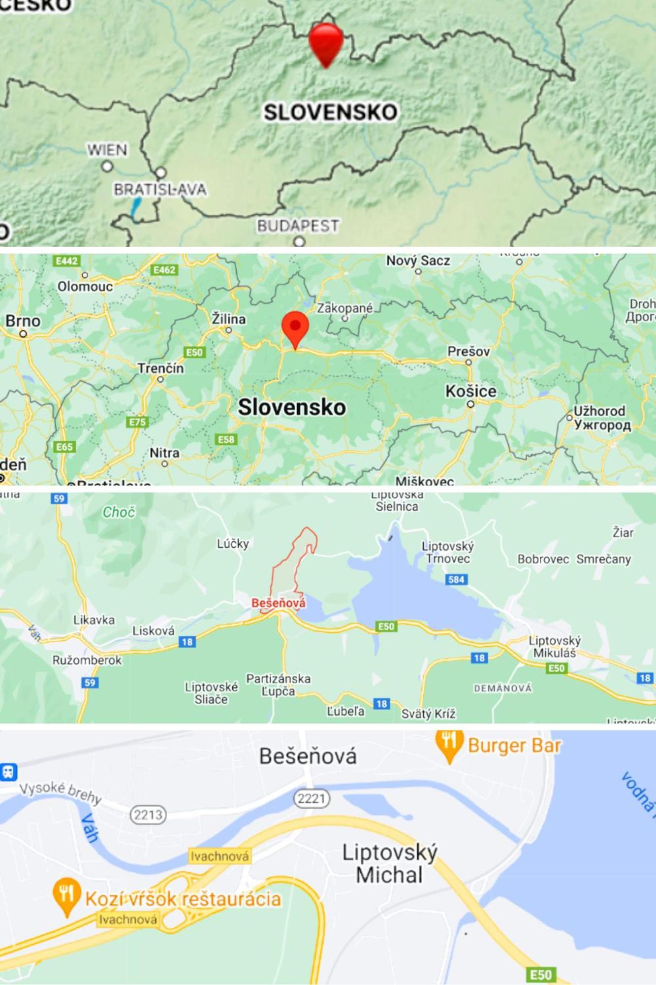 Apartman Nad Riekou Bešeňová Exteriér fotografie